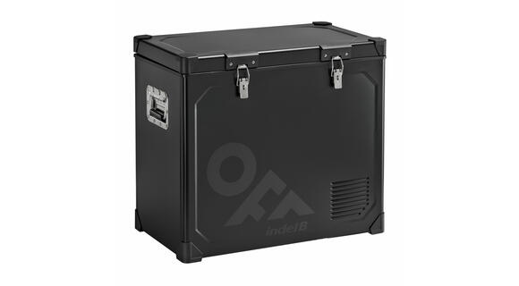 Réfrigérateur Congélateur portable 12/24 Volts TB60 BLACK STEEL simple compartiment