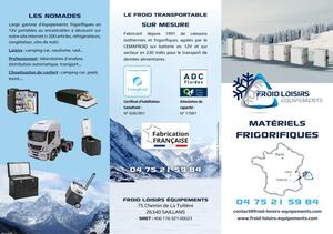 Flyer Froid Loisirs